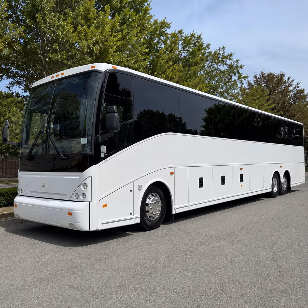 bus rental options for lake forest trips