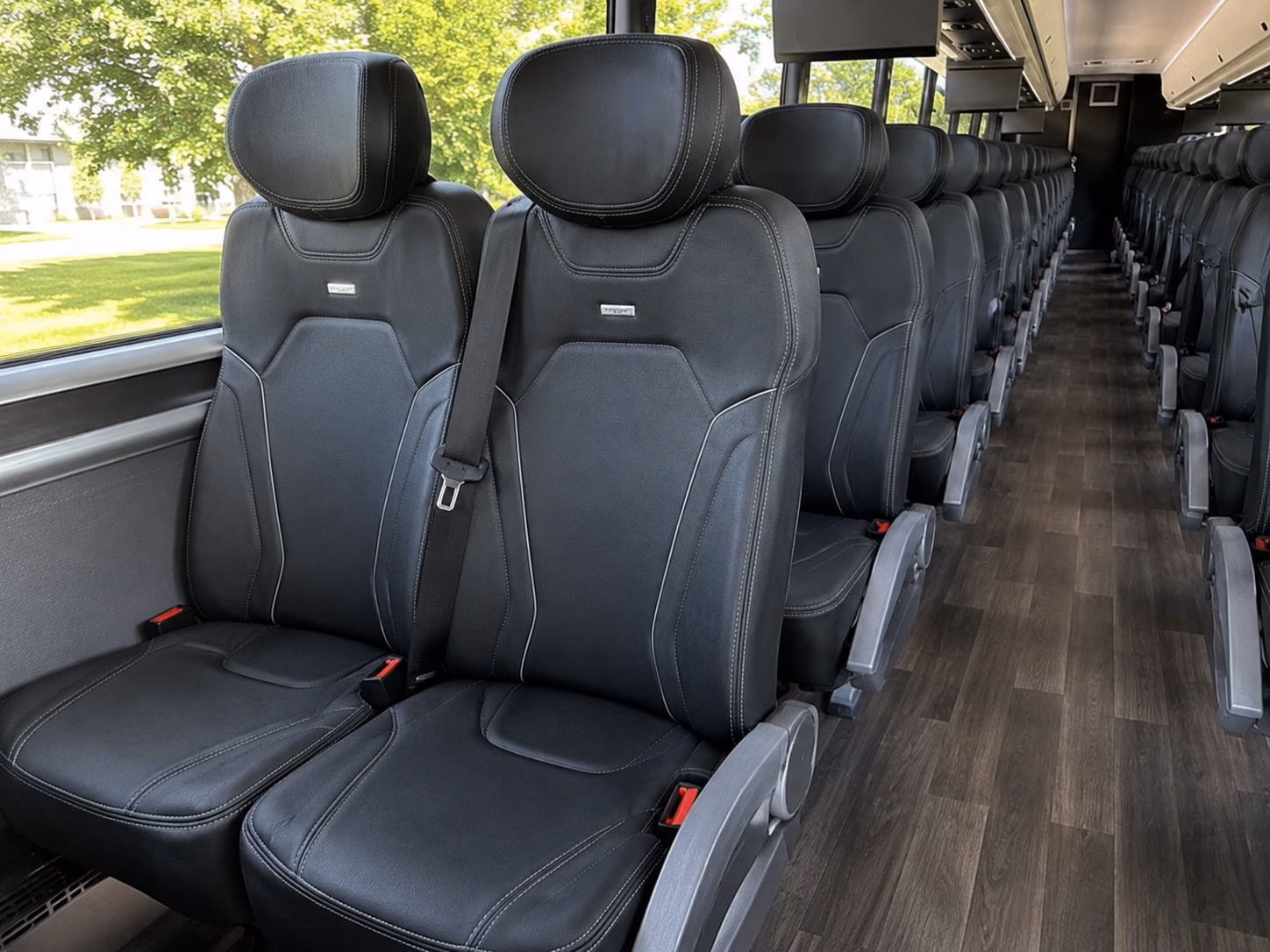 irvine spacious private event charter bus rentals in irvine