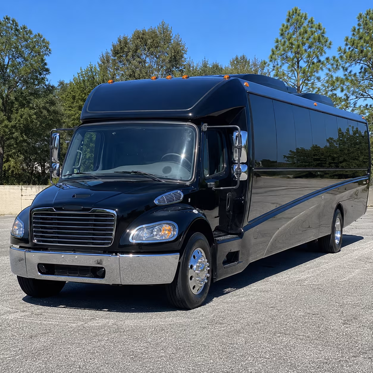 lake forest prom transportation onboard seating