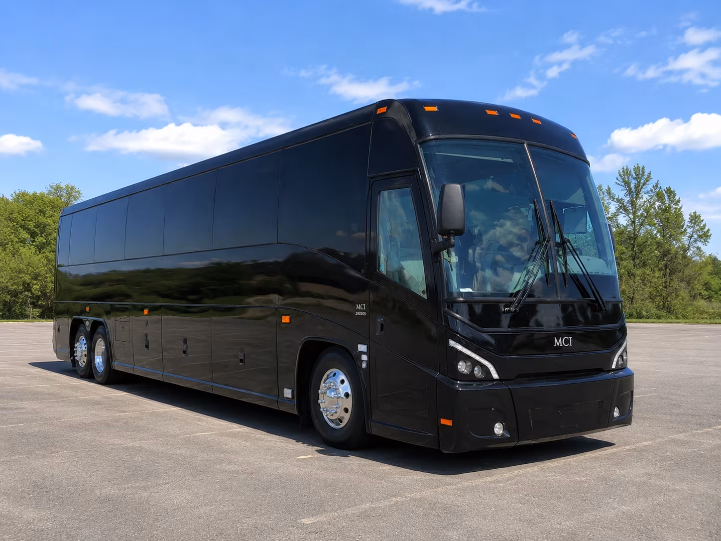 tustin event transportation on a private charter bus
